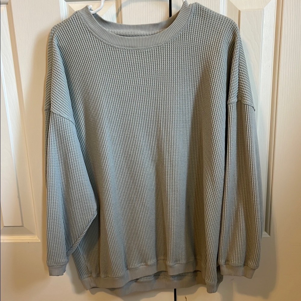 Aerie light green/blue sweater